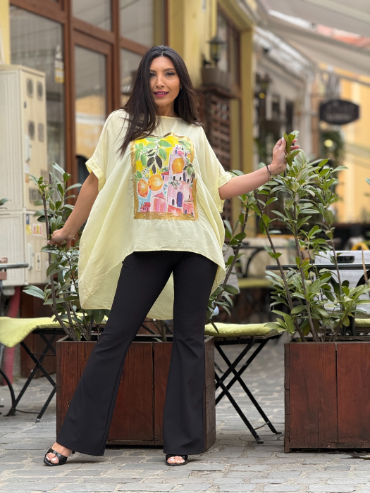 Bluza cu imprimeu lamai [4]