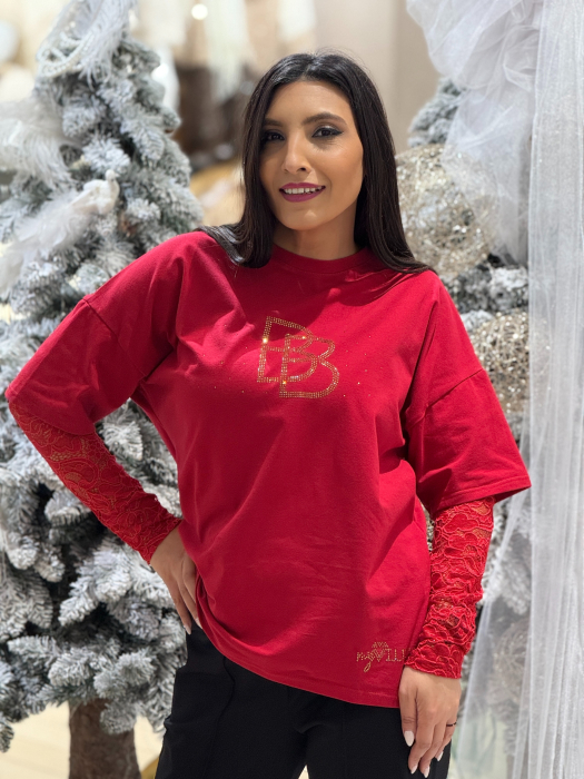 Bluza cu maneca din dantela bb [1]