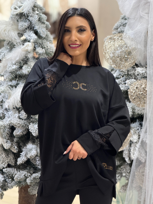 Bluza cu maneca din dantela cc [2]