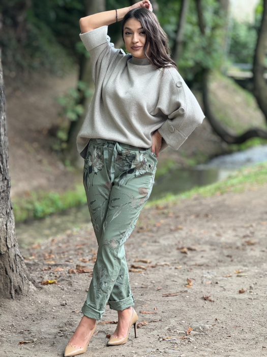 Bluza cu nasturi pe maneca [2]