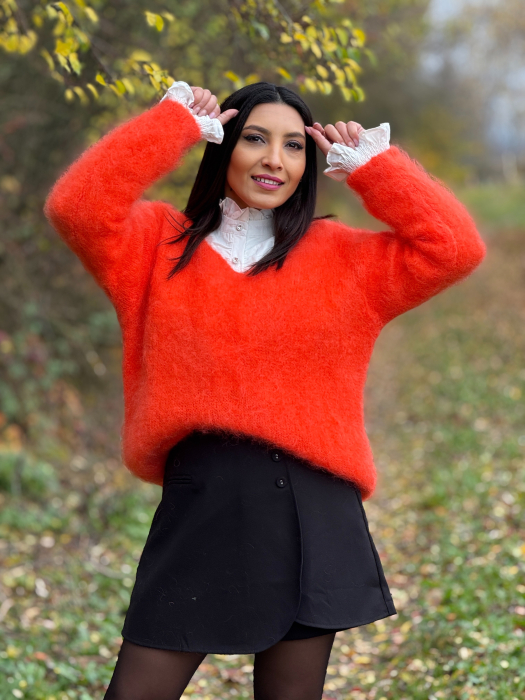 Bluza din angora cu anchior [1]