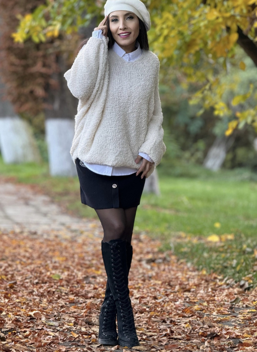 Bluza din lana cu anchior [5]