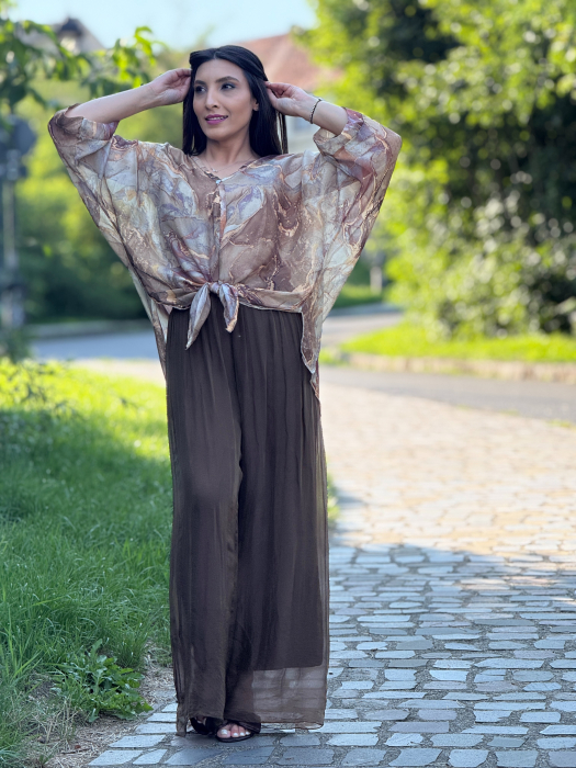 Bluza din matase mozaic [4]