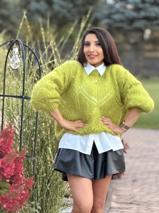 Bluza din mohair perforata [5]