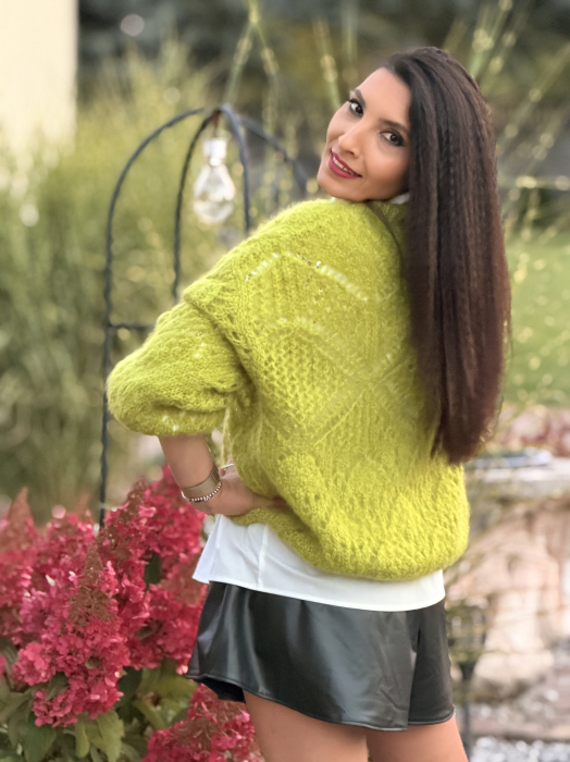 Bluza din mohair perforata [4]