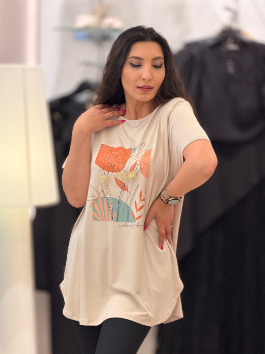 Bluza din vascoza cu flori [2]