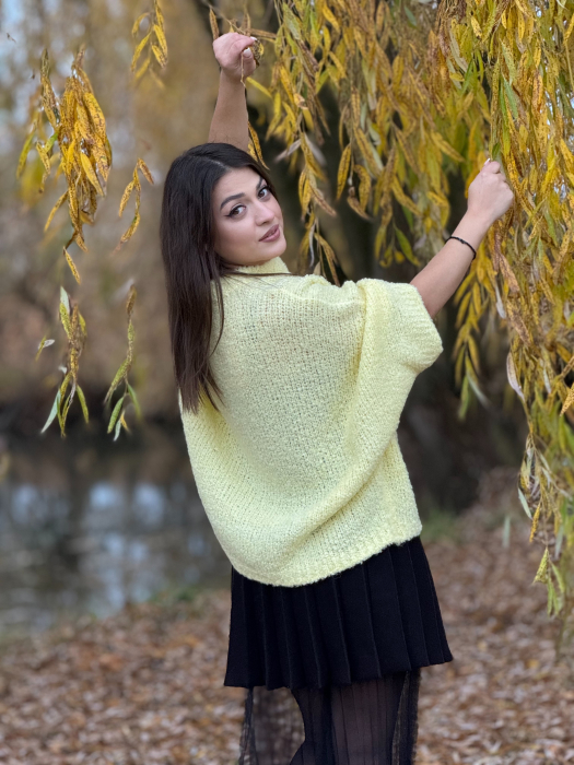 Bluza galbena buclata [4]