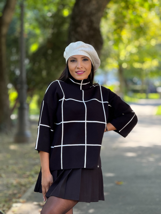Bluza mozaic tricotata [6]