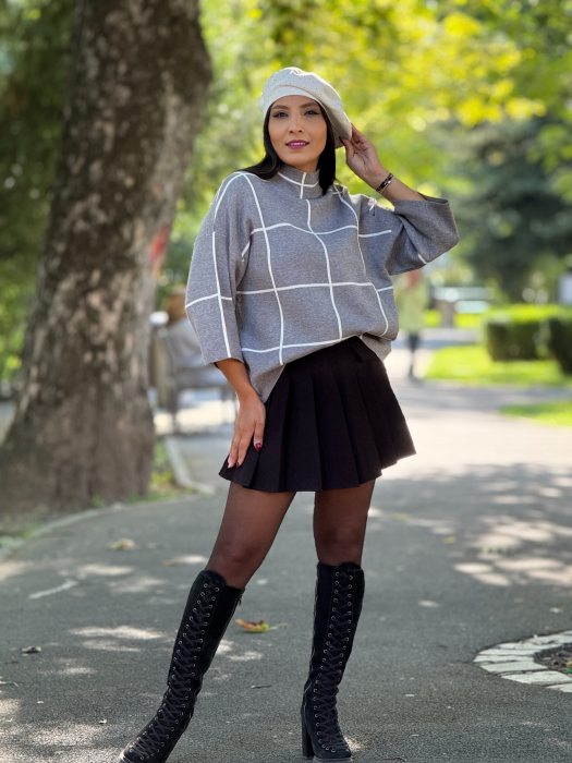 Bluza mozaic tricotata [2]