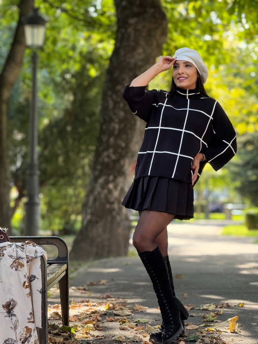 Bluza mozaic tricotata [1]