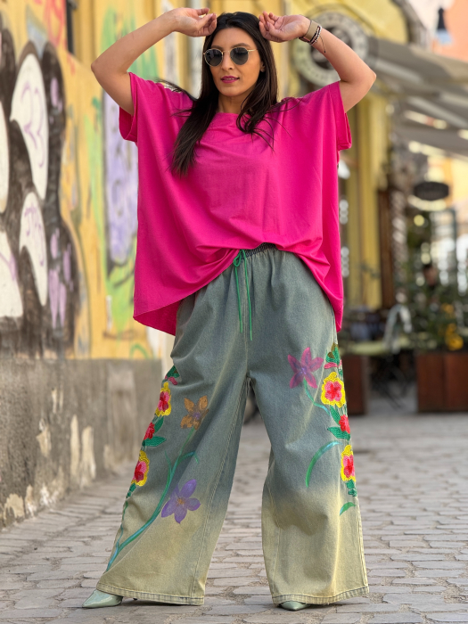 Bluza roz oversiza [3]