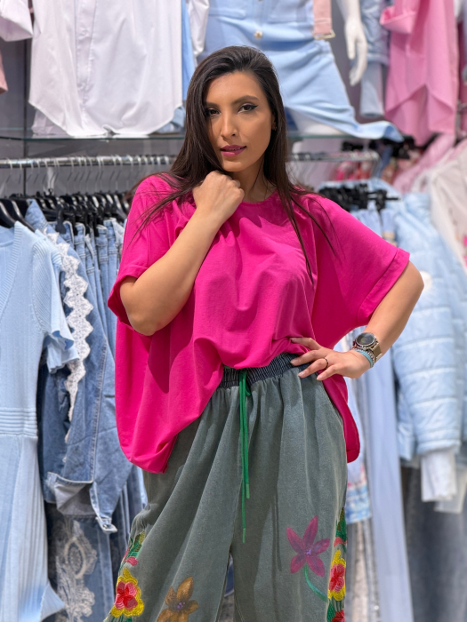 Bluza roz oversiza [4]