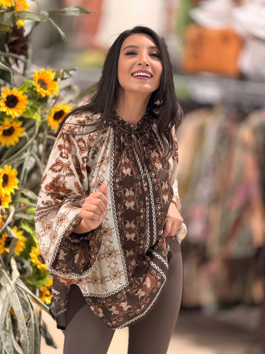 Bluza Toscana maro [3]