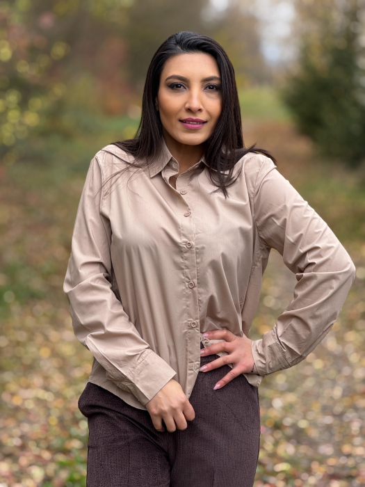 Camasa bej asimetrica [1]