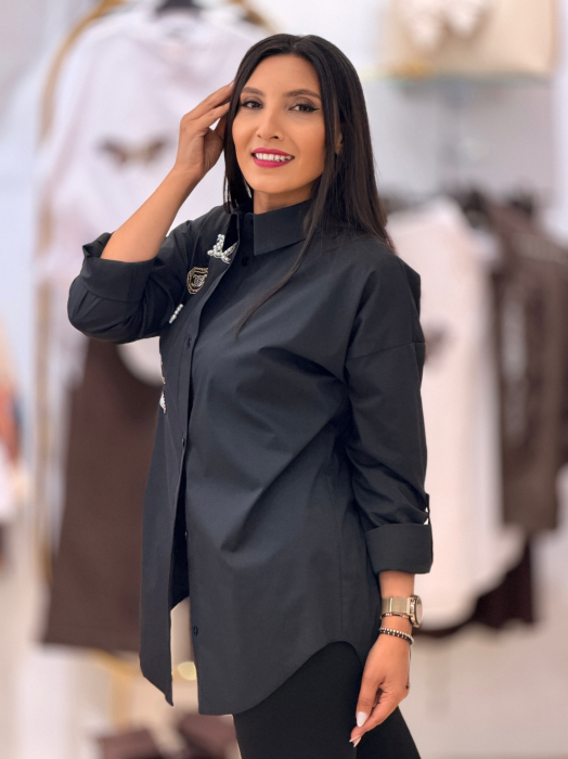 Camasa cu imprimeu chanel [4]
