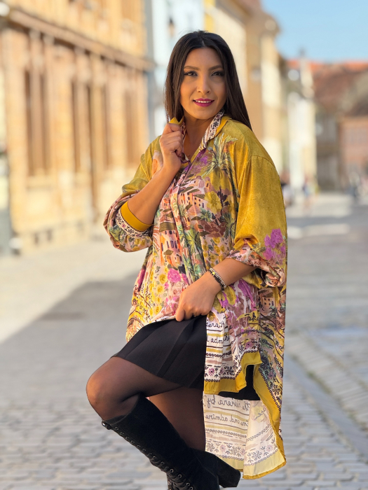 Camasa cu imprimeu palmieri [6]