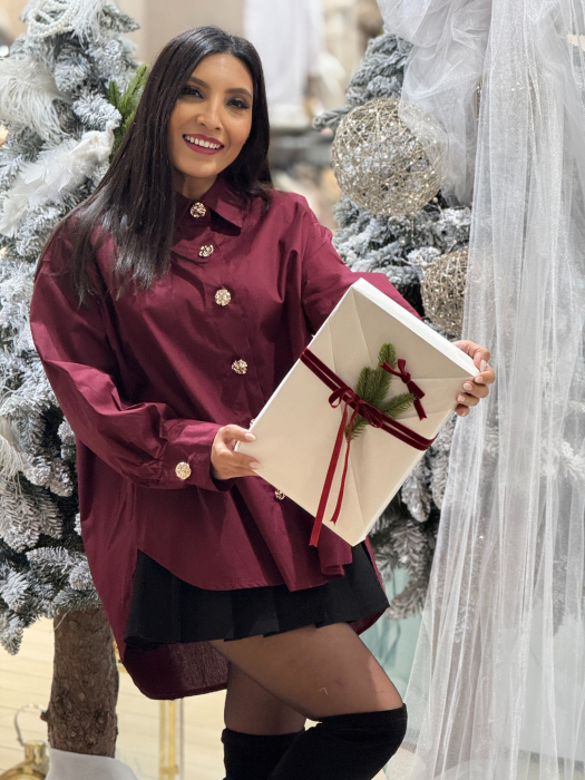 Camasa din bumbac cu diamant [5]