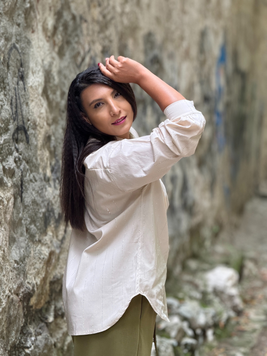 Camasa eleganta cu strasuri [2]