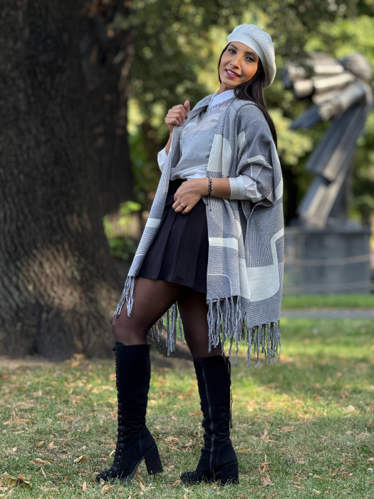 Cardigan cu franjuri [5]