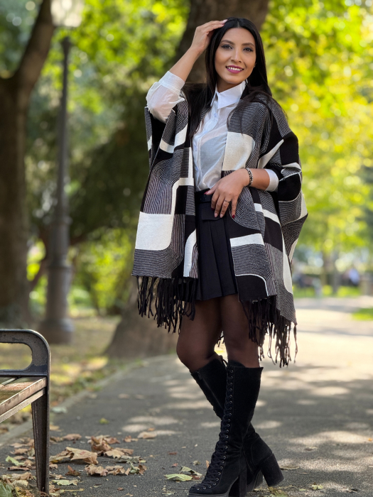 Cardigan cu franjuri [4]