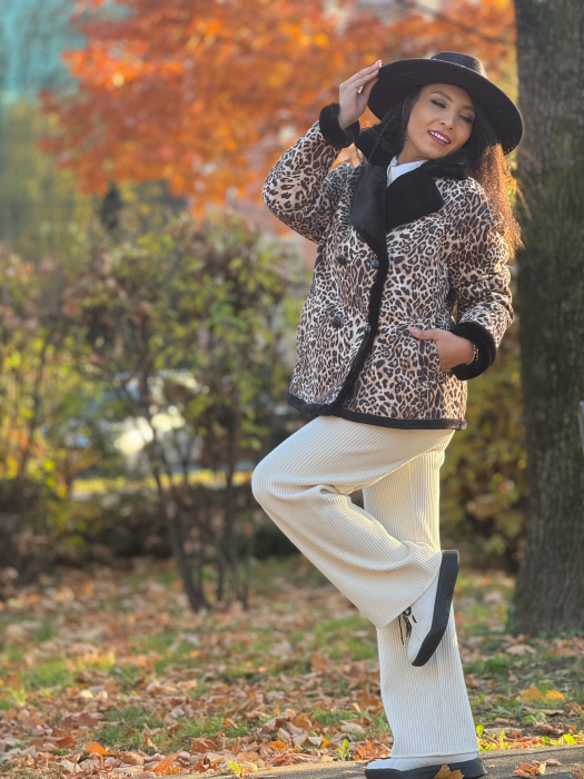 Cojoc animal print fara cordon [3]