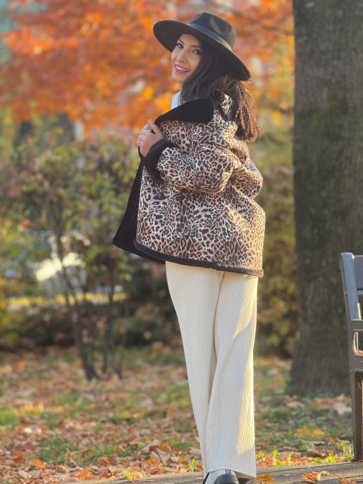 Cojoc animal print fara cordon [4]