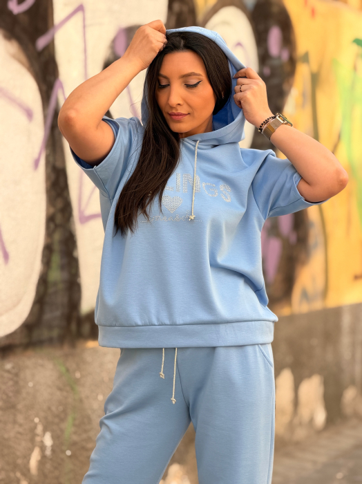 Compleu cu imprimeu strasuri [6]