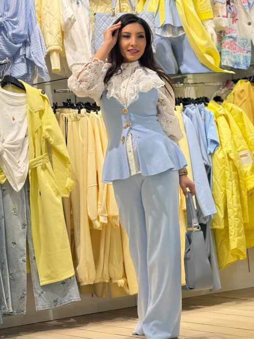 Compleu cu nasturi si decolteu in V [2]