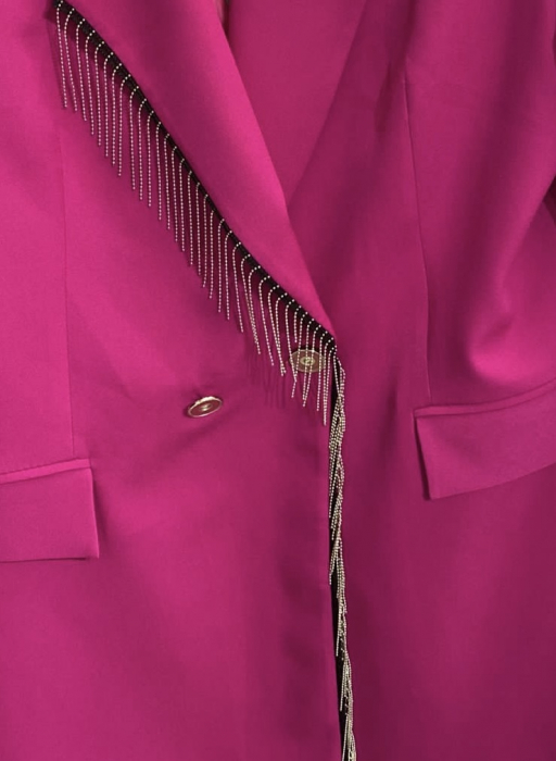 Costum elegant cu franjuri [10]