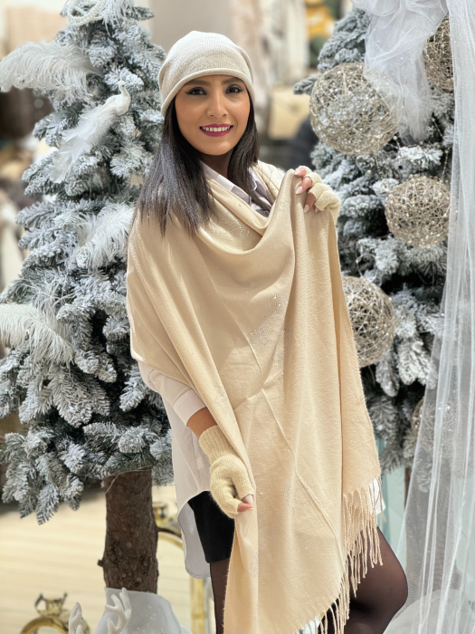 Esarfa cu imprimeu ursulet [1]