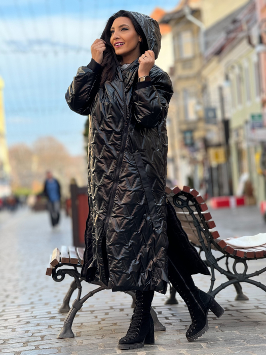 Geaca cu fermoar pe o parte [4]