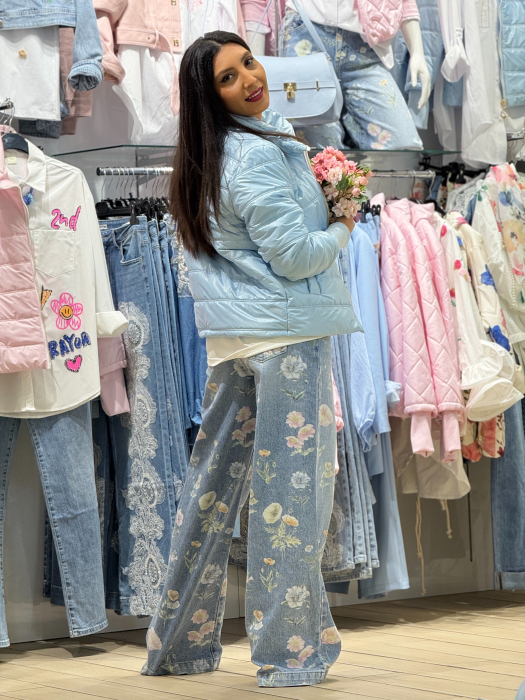 Geaca cu fermoar si detaliu hello beauty [7]