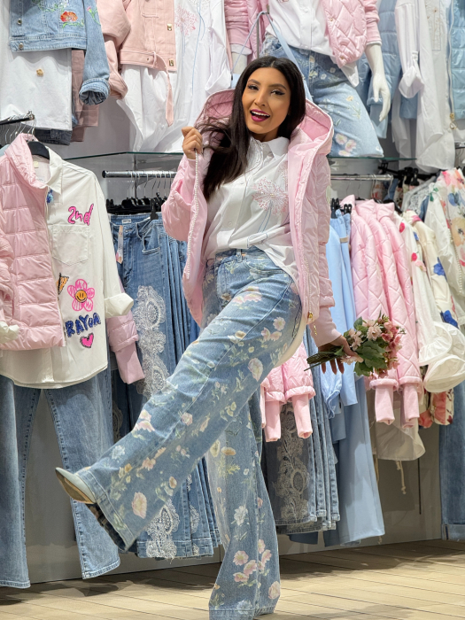 Geaca cu gluga si detaliu hello beauty [4]