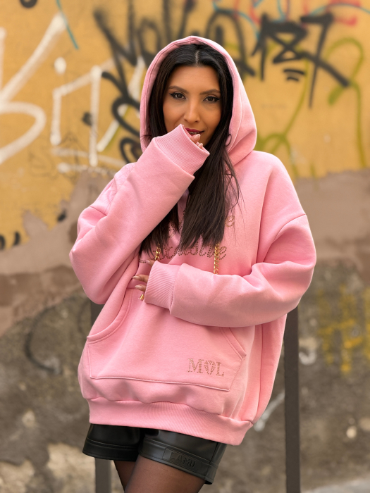 Hanorac my luxe cu gluga si lantisor [8]