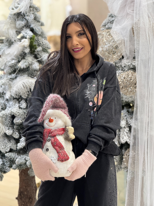 Jacheta cu fermoar cu fetita roz [2]