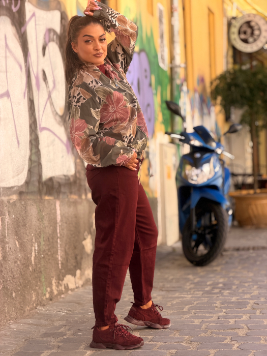 Jacheta cu flori roz [7]
