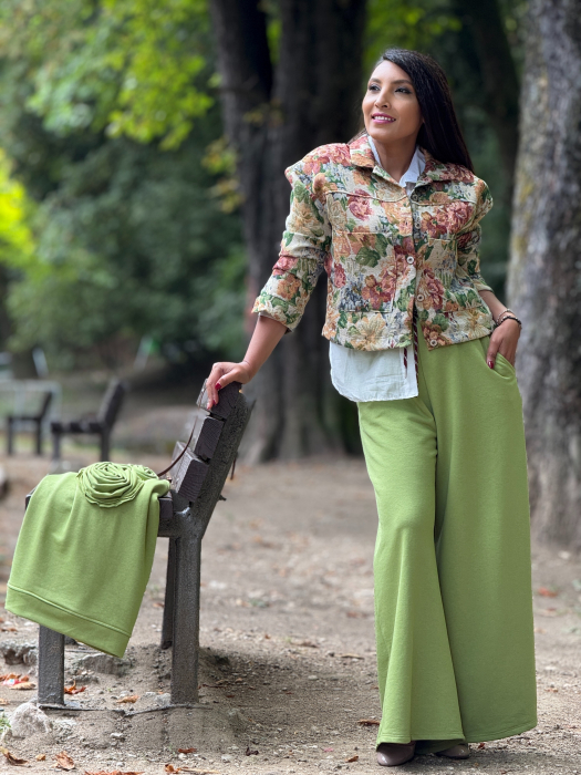 Jacheta cu imprimeu floral [2]