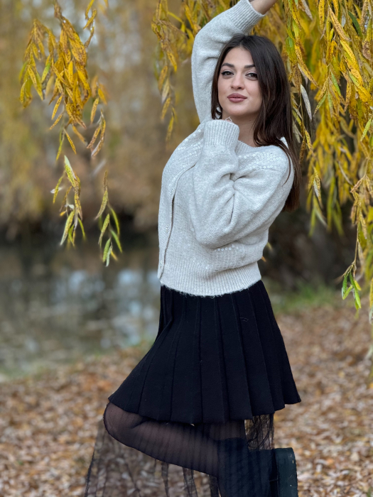 Jacheta cu paiete si nasturi [2]