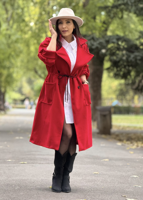 Jacheta cu snur in talie [2]