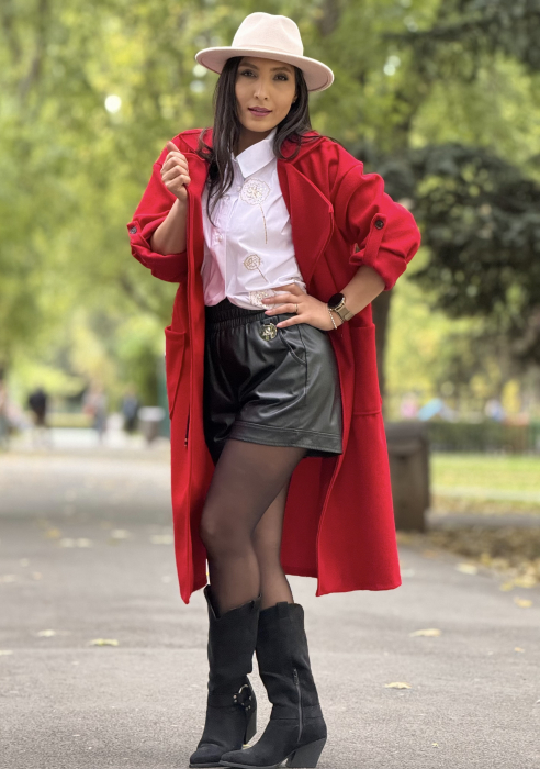 Jacheta cu snur in talie [5]