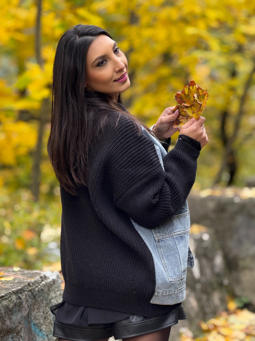 Jacheta tricotata cu nasturi [7]