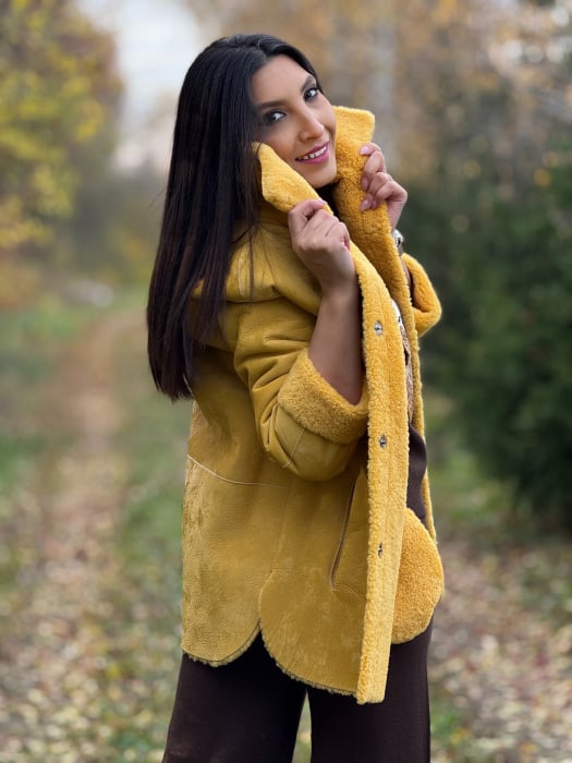 Palton scurt cu buzunare [2]