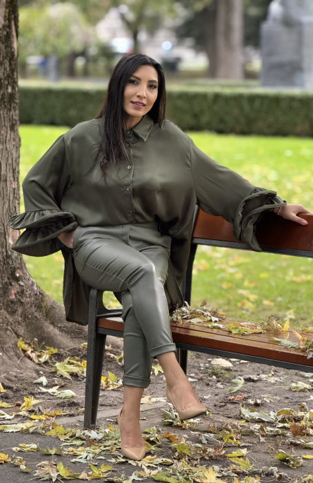 Pantaloni din piele ecologica [2]