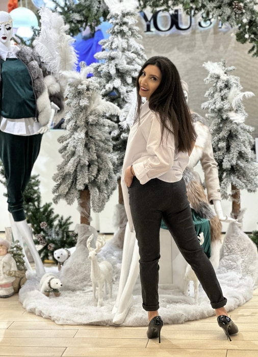 Pantaloni din piele ecologica [3]