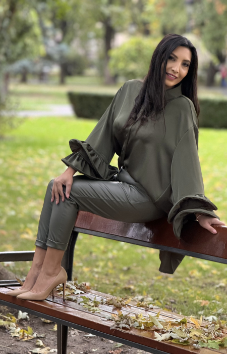 Pantaloni din piele ecologica [5]