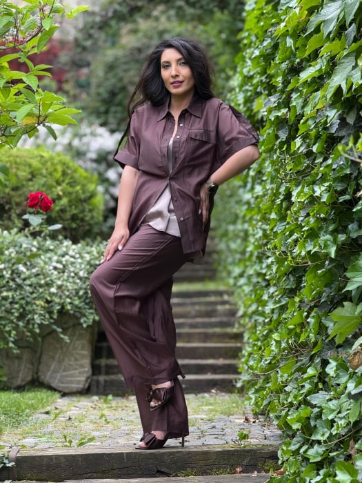 Pantaloni lejeri cu elastic in talie [5]