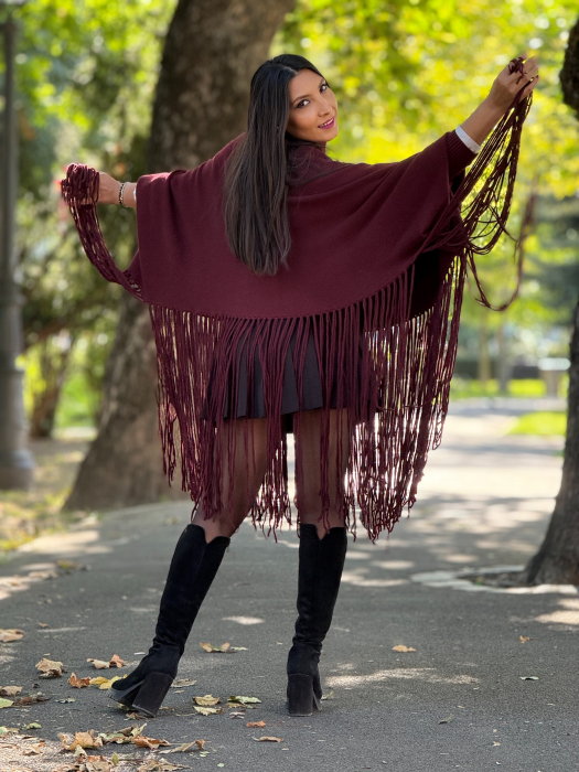 Poncho cu franjuri [2]