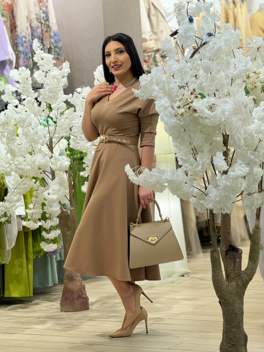 Rochie cu anchior si curea [4]