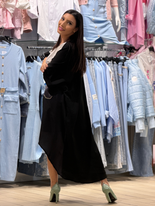 Rochie asimetrica cu trandafir [8]