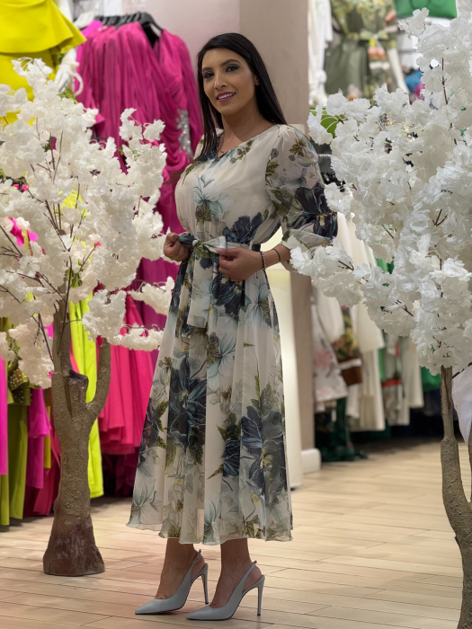 Rochie cu anchior si flori [3]